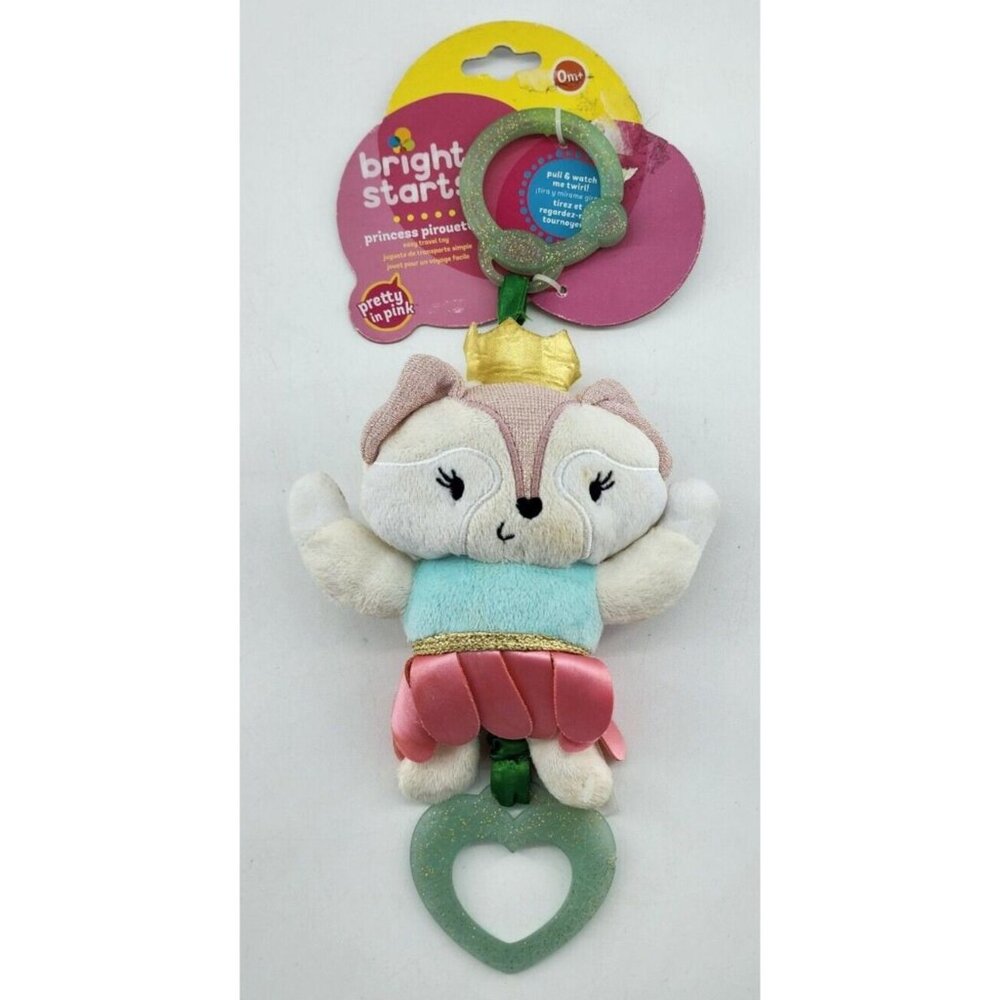 Bright Starts Princess Pirouette Easy Twirling Pull Carrier Toy Ballerina
